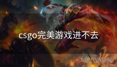 csgo完美游戏进不去