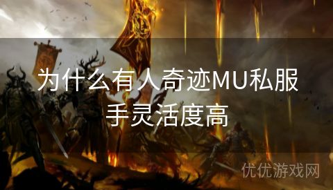 为什么有人奇迹MU私服手灵活度高