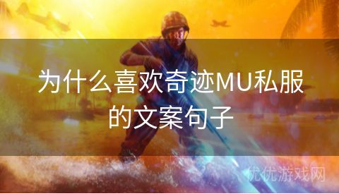 为什么喜欢奇迹MU私服的文案句子