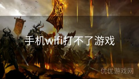 手机wifi打不了游戏