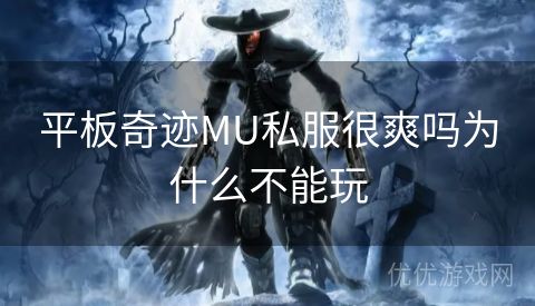 平板奇迹MU私服很爽吗为什么不能玩