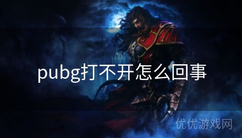 pubg打不开怎么回事