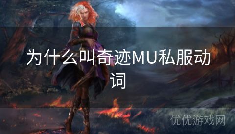 为什么叫奇迹MU私服动词