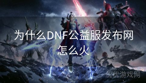 为什么DNF公益服发布网怎么火