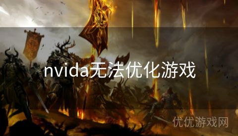 nvida无法优化游戏