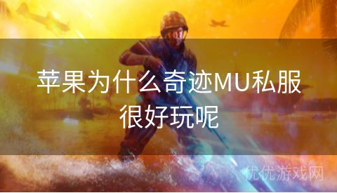 苹果为什么奇迹MU私服很好玩呢