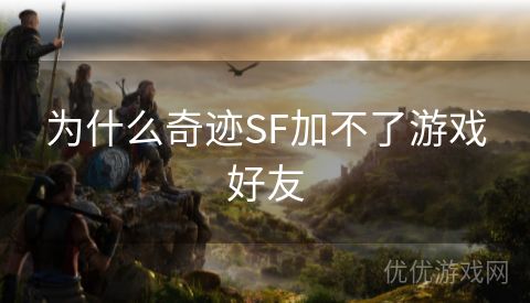 为什么奇迹SF加不了游戏好友