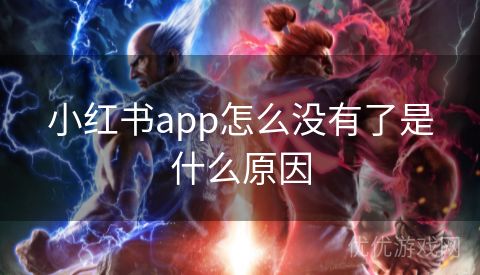 小红书app怎么没有了是什么原因