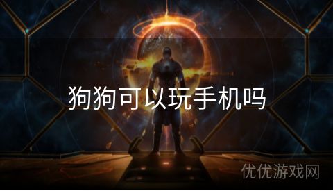 狗狗可以玩手机吗