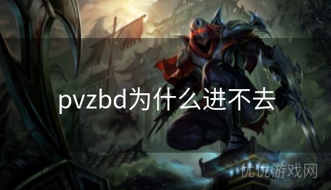 pvzbd为什么进不去