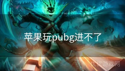 苹果玩pubg进不了