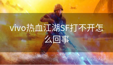 vivo热血江湖SF打不开怎么回事