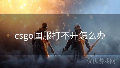 csgo国服打不开怎么办