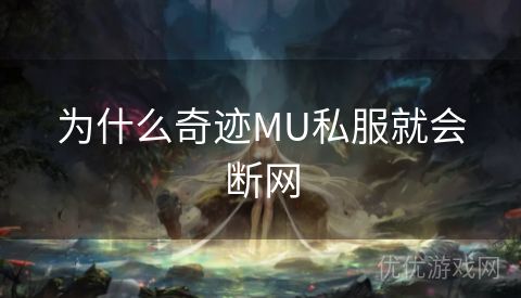 为什么奇迹MU私服就会断网