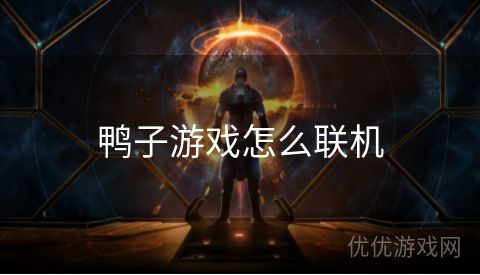 鸭子游戏怎么联机