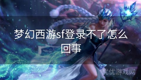 梦幻西游sf登录不了怎么回事