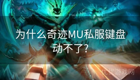 为什么奇迹MU私服键盘动不了?