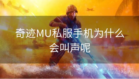 奇迹MU私服手机为什么会叫声呢