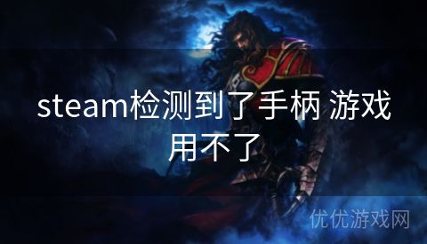 steam检测到了手柄 游戏用不了