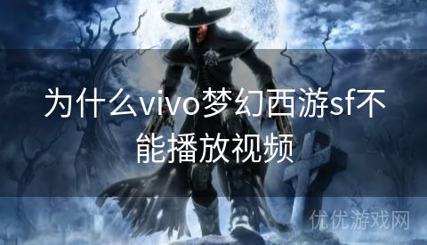 为什么vivo梦幻西游sf不能播放视频