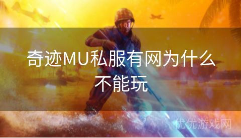 奇迹MU私服有网为什么不能玩