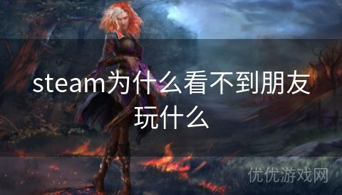 steam为什么看不到朋友玩什么