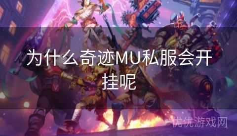 为什么奇迹MU私服会开挂呢