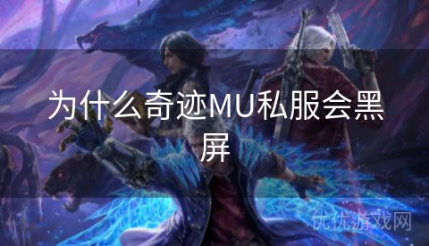 为什么奇迹MU私服会黑屏