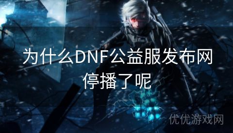 为什么DNF公益服发布网停播了呢