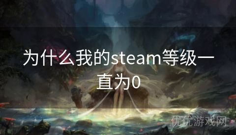 为什么我的steam等级一直为0