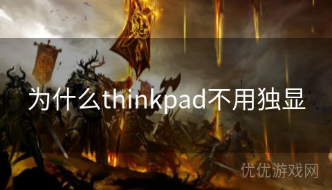 为什么thinkpad不用独显