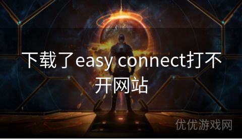 下载了easy connect打不开网站