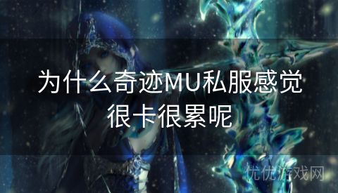 为什么奇迹MU私服感觉很卡很累呢