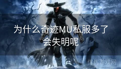 为什么奇迹MU私服多了会失明呢