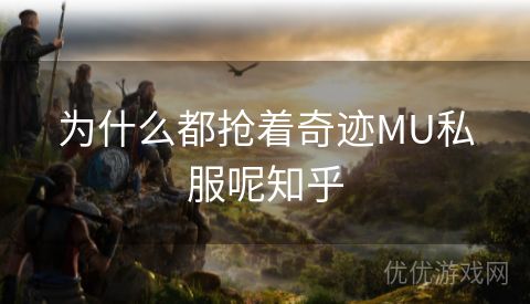 为什么都抢着奇迹MU私服呢知乎