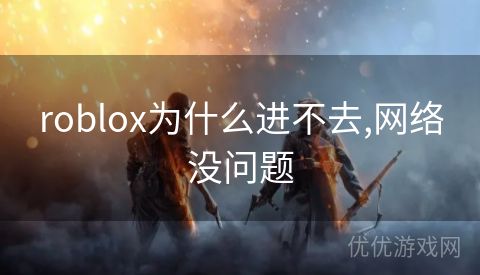 roblox为什么进不去,网络没问题