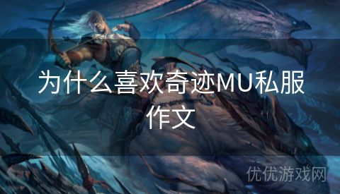 为什么喜欢奇迹MU私服作文