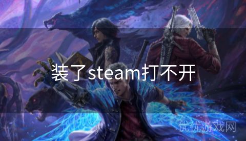 装了steam打不开