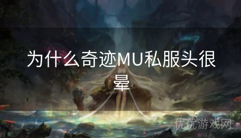 为什么奇迹MU私服头很晕