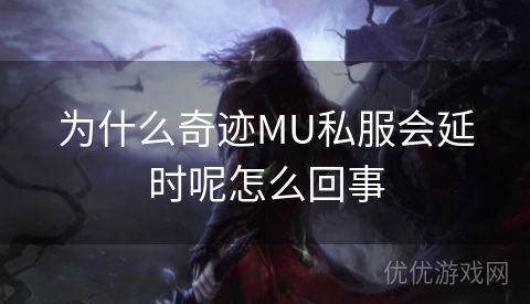 为什么奇迹MU私服会延时呢怎么回事