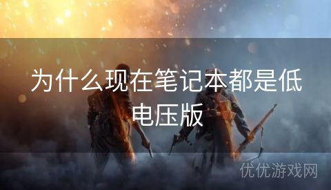 为什么现在笔记本都是低电压版