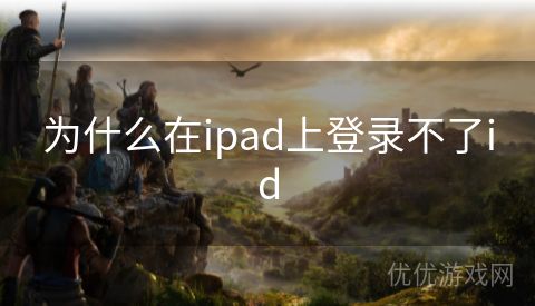 为什么在ipad上登录不了id