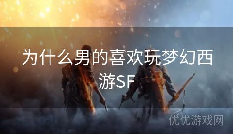 为什么男的喜欢玩梦幻西游SF