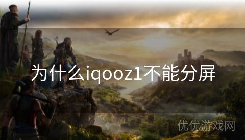 为什么iqooz1不能分屏