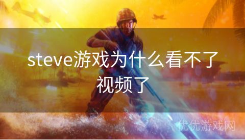 steve游戏为什么看不了视频了