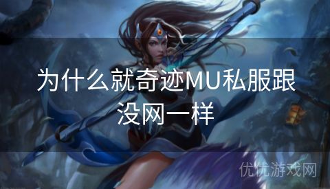 为什么就奇迹MU私服跟没网一样