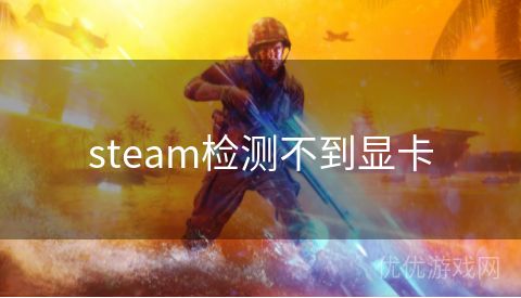 steam检测不到显卡