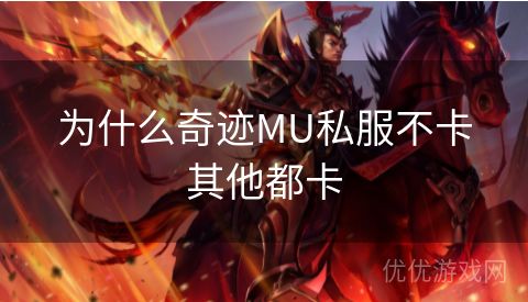 为什么奇迹MU私服不卡其他都卡