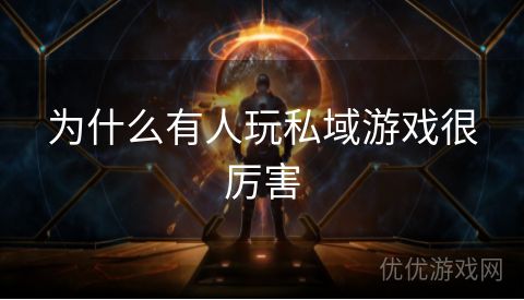 为什么有人玩私域游戏很厉害