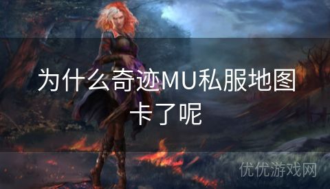 为什么奇迹MU私服地图卡了呢